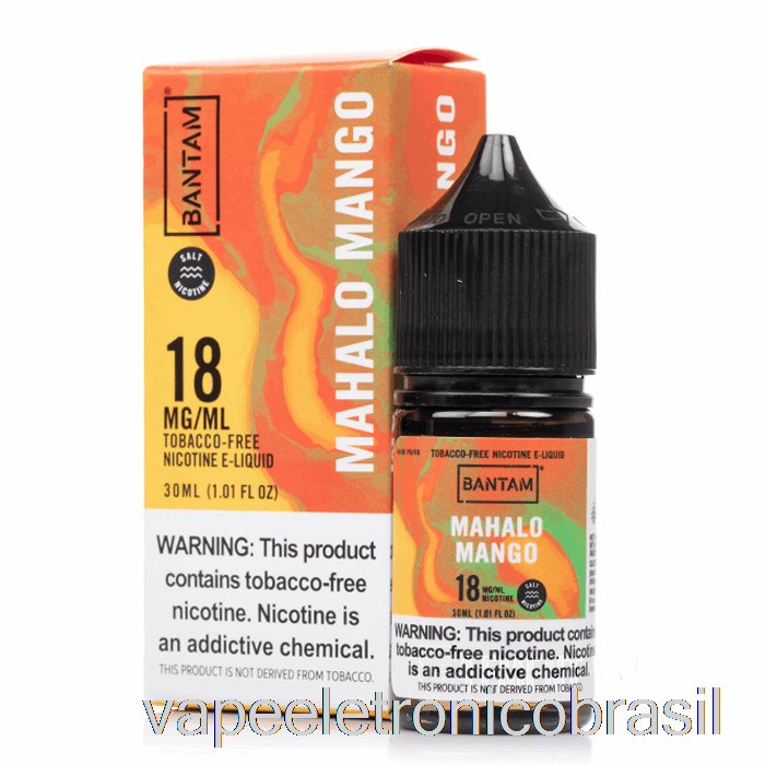 Vape Eletrônico Mahalo Sais De Manga - Bantam Vape - 30ml 48mg